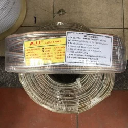 Dây loa, dây cáp tín hiệu âm thanh audio Poli SP – 30 ( 2×1.0 mm2 ) -(100m/cuộn)