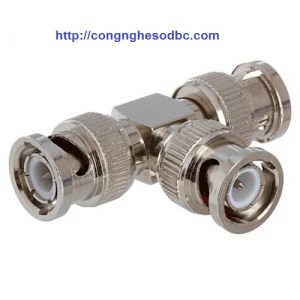 Đầu nối camera BNC – Chữ T ( JACK-BNC ) Mã Số : 51012